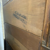 Antique Brown Wood Dressers/Chest