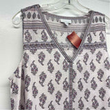 Pure Jill Size S Women's Lilac-Multi Pattern Shift Dress