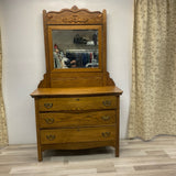 Antique Brown Wood Dressers/Chest