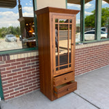 Ethan Allen Brown Wood Cabinet