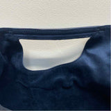 Neiman Marcus Navy Suede Solid Tote Handbag