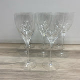 Lenox Firelight Platinum Clear Cut Stemmed Wine Glasses - Set of 8