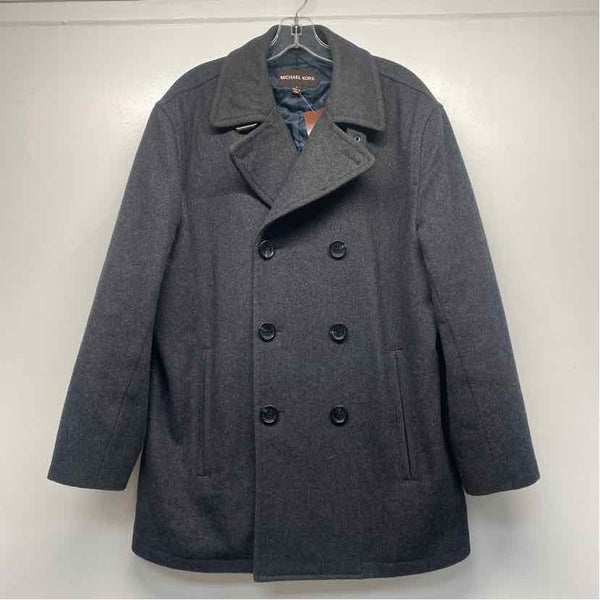 Michael Kors Size S Gray Wool Men's Coat