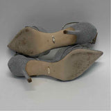 Badgley Mischka Size 10 Women's Silver Shimmer High Heel Shoes