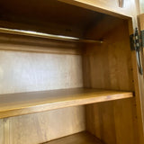 Ethan Allen Brown Solid Wood Cabinet