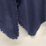 Minnie Rose Navy Cashmere Solid Shawl
