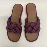Rothy's Size 8 Women's Purple Braided Sandals