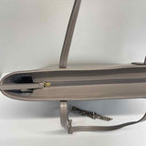 Kate Spade Light Gray Solid Tote Handbag