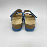 Dansko Size 39-8.5 Women's Blue Solid Strappy Sandals