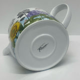 Rosanna White-Multicolor Ceramic Teapot