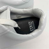 Nothing New Shoe Size 12 White Leather Solid Men's Men's Sneakers