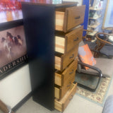 Brown-Black Wood Dressers/Chest