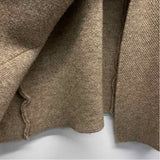 Soft Surroundings Size L Women's Brown Tweed Single Button Sweater
