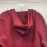 Beyond Yoga Women's Size Xl Burgundy Solid Drawstring Sweatshirt