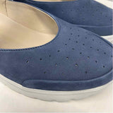 Mephisto Size 8 Women's Navy Solid Mary Jane Shoes