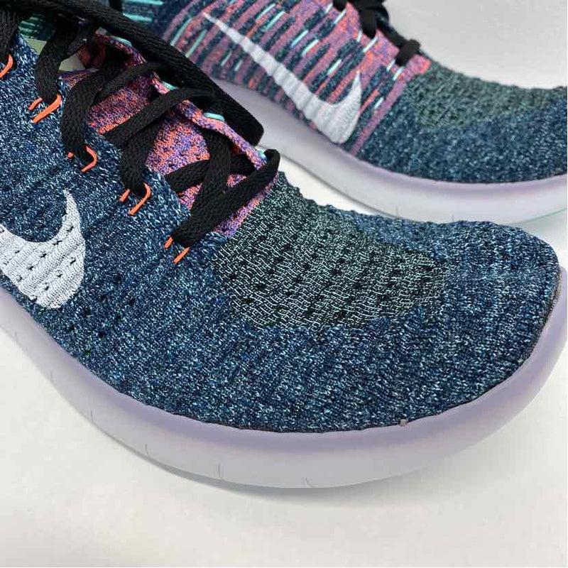 Nike Size 11 Women's Blue-Multi Tweed Sneakers Shoes