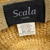 Scala Tan Straw Hat