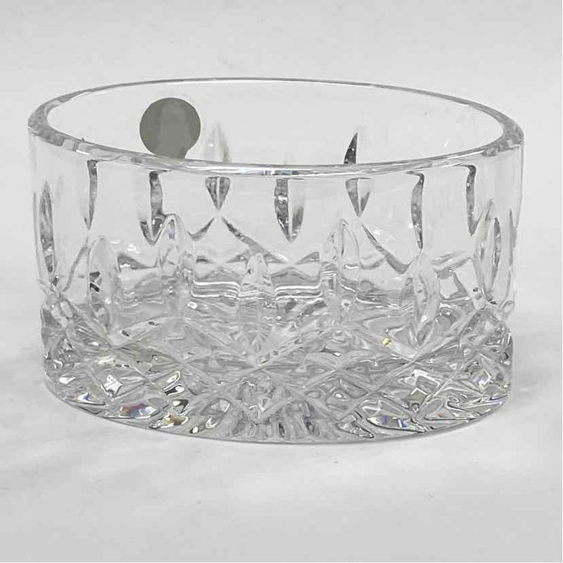 Waterford Small Clear Cut Crystal Oval Bowl