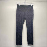 Lululemon Size 4 Women's Black-Gray Pattern Capri Leggings Activewear Pants