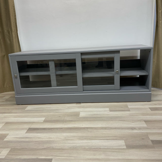 Ikea Gray Wood TV Stand