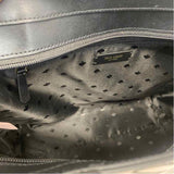 Kate Spade Black-Tan Floral Tote Handbag
