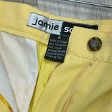 Jamie Sadock Size 4 Women's Yellow Solid Shorts
