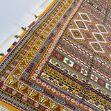 Yellow-Multicolor Wool Rug