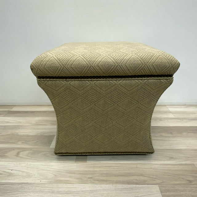 Custom Tan Tapestry Stool