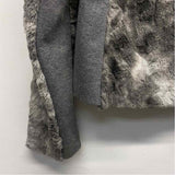 Cabi Women's Size L Gray Patchwork Zip Up Jacket