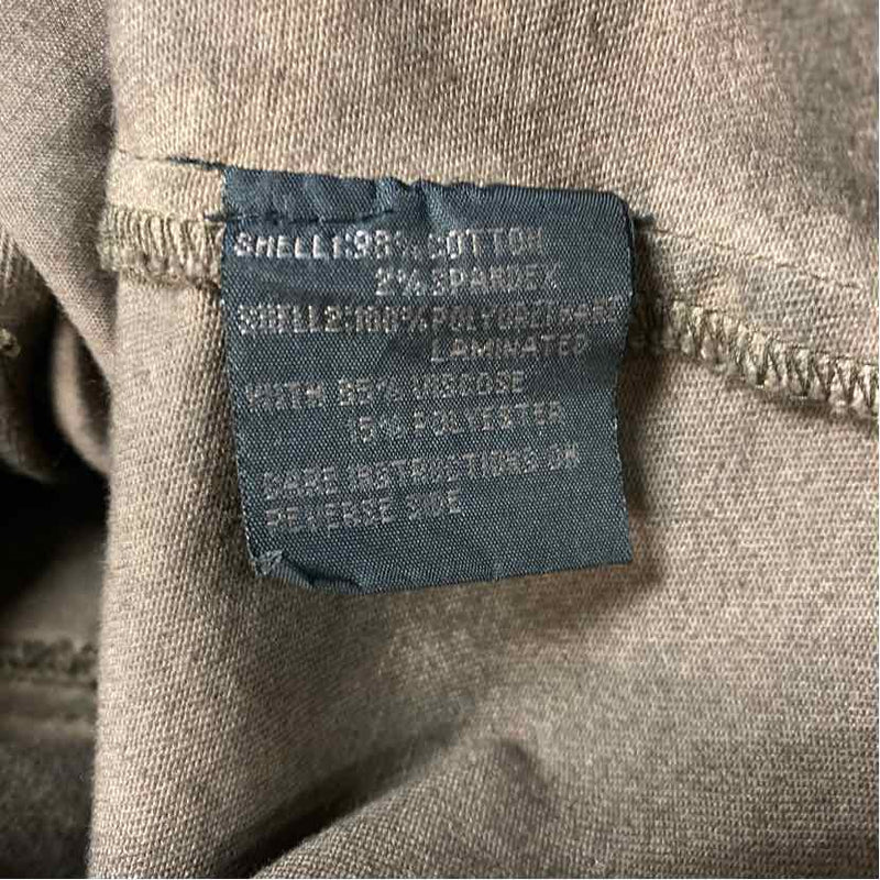 Montanaco Women's Size L Brown Solid Zip Up Jacket