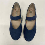 Mephisto Size 8 Women's Navy Solid Mary Jane Shoes