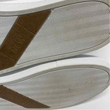 Nothing New Shoe Size 12 White Leather Solid Men's Men's Sneakers