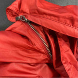 Zenergy By Chico's Women's Size 1-M Red Solid Zip Up Jacket