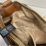 Michael Kors Brown Leather Signature Satchel Handbag