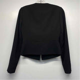 White House Black Market Women's Size 0-XS Black Solid Single Button Jacket