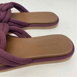 Rothy's Size 8 Women's Purple Braided Sandals