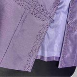 Jessica Howard Size 10-M Women's Lilac Beaded 2 Piece Dress