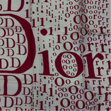 Christian Dior White-Pink Monogram Square Scarf
