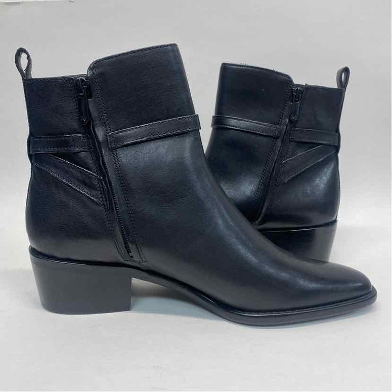 San Edelman Size 10.5 Women's Black Solid Ankle Booties