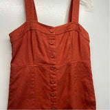 Garnet Hill Size 4-S Women's Coral Solid Pants Jumpsuit