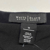 White House Black Market Size M Women's Black Beaded Shift Dress