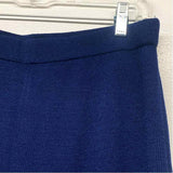 St. John Size 10 Women's Navy Solid Pull On Pants