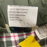 Northwest Territory Women's Size L Green Solid Rain Coat