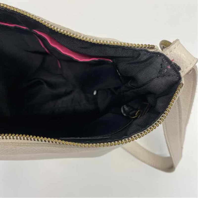 The Sak OffWhite Pebbled Leather Crossbody Handbag