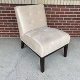 Accent Beige Solid Chair