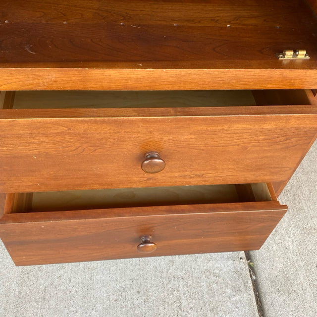 Ethan Allen Brown Wood Cabinet