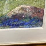 Pastel Painting " Campway" Signed by Pat Walls