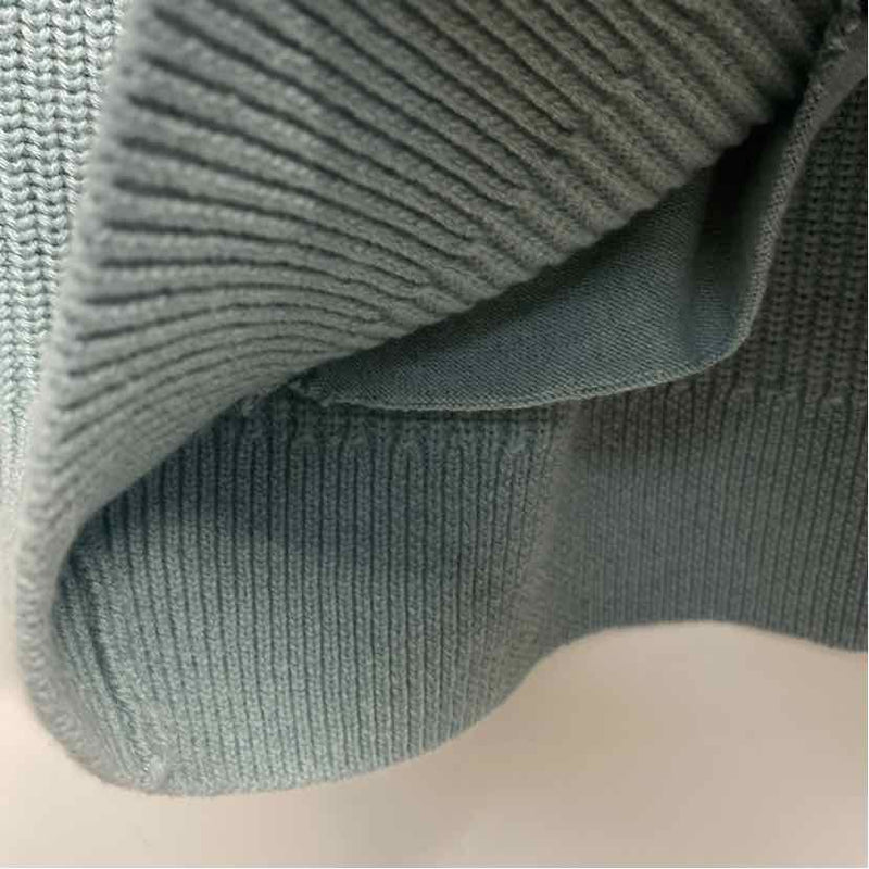 Kit + Ace Size M Women's Mint Solid Maxi-Button Up Sweater