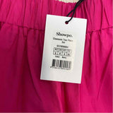 Showpo Size 4- M Women's Fuschia Solid Set Dress