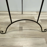 Brown Wrought Iron Easel